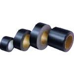 ■PLUS 43701)紙クロステープ 50mm×50m 黒〔品番:50MMX50M〕【1967469:0】[送料別途見積り][掲外取寄][店頭受取不可]
