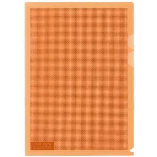 ■PLUS 343704)カモフラージュホルダー A4 橙 100冊〔品番:FL127CH5POR100〕【1967546:0】[送料別途見積り][掲外取寄][店頭受取不可]