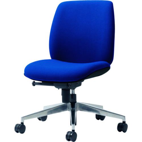 ■プラス 630906)事務イス Uチェア KC-UC64SEL BL 〔品番:KCUC64SELBL〕【1968136:0】[送料別途見積り][法人・事業所限定][外直送][店頭受取不可]｜ホームセンターバロー　店