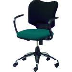 ■プラス 610715)事務イス プロップ KB-A96SEL SG 〔品番:KBA96SELSG〕【1968150:0】[送料別途見積り][法人・事業所限定][外直送][店頭受取不可]