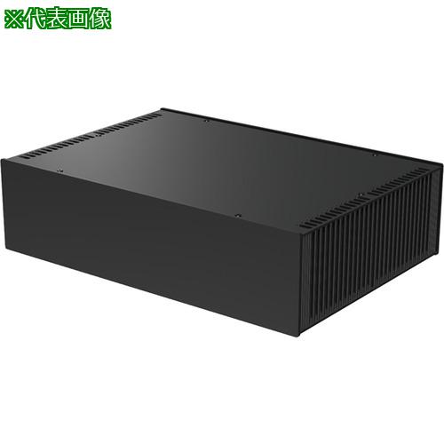 ■タカチ 縦型ヒートシンク式アルミサッシケース ブラック〔品番:HY883323BB〕【1968540:0】[法人・事業所限定][外直送元][店頭受取不可]｜ホームセンターバロー　店
