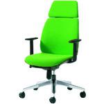 ■プラス 630926)事務イス Uチェア KD-UC67SEL YG 〔品番:KDUC67SELYG〕【1969804:0】[送料別途見積り][法人・事業所限定][外直送][店頭受取不可]