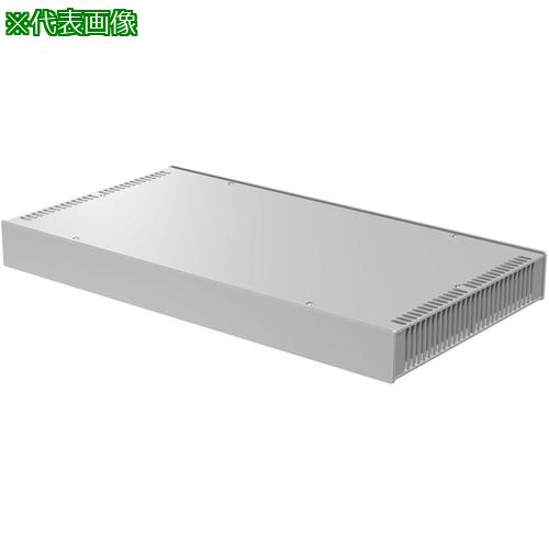■タカチ 縦型ヒートシンク式アルミサッシケース シルバー〔品番:HY444323SS〕【1970057:0】[法人・事業所限定][外直送元][店頭受取不可]