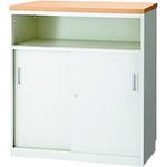 ■PLUS 32043)FK ハイカウンター中棚付引違い FK-09HT WM〔品番:FK09HTWM〕【1971249:0】[送料別途見積り][法人・事業所限定][外直送][店頭受取不可]｜ホームセンターバロー　店 60,682円
