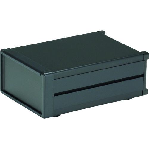 ■タカチ オールアルミシステムケース ブラック〔品番:MO2223728B〕【1974222:0】[法人・事業所限定][外直送元][店頭受取不可]｜ホームセンターバロー　店