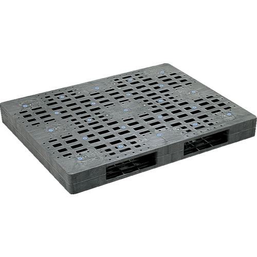 ■サンコー プラスチックパレット 818000 R2-1215F〔品番:SKR21215FGL〕【1980478:0】[送料別途見積り][法人・事業所限定][外直送][店頭受取不可]