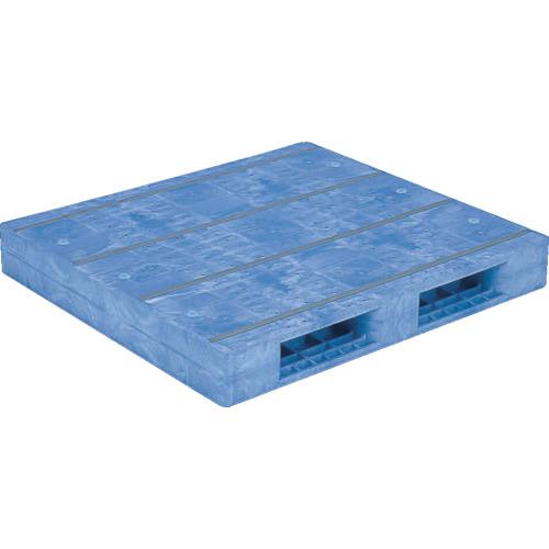 ■サンコー プラスチックパレット 811001 R2-1011F青〔品番:SKR21011FBL〕【1980487:0】[送料別途見積り][法人・事業所限定][外直送][店頭受取不可]