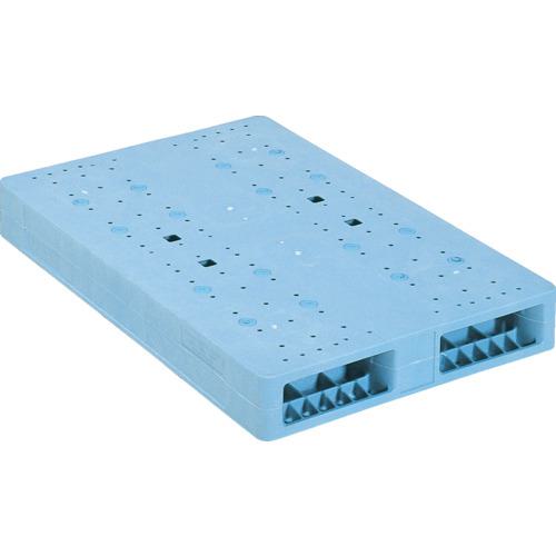 ■サンコー プラスチックパレット 806830 R2-068100F青〔品番:SKR2068100FBL〕【1980490:0】[送料別途見積り][法人・事業所限定][外直送][店頭受取不可]