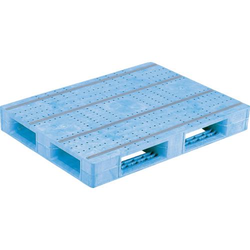 ■サンコー プラスチックパレット 810802 D4-912F青〔品番:SKD4912FBL〕【1980513:0】[送料別途見積り][法人・事業所限定][外直送][店頭受取不可]