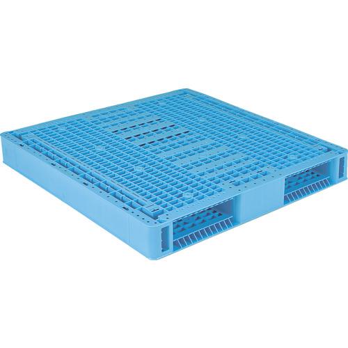 ■サンコー プラスチックパレット 812536 R2-1111-2青〔品番:SKR211112BL〕【1980523:0】[送料別途見積り][法人・事業所限定][外直送][店頭受取不可]