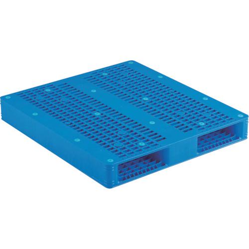 ■サンコー プラスチックパレット 811005 R2-1011青〔品番:SKR21011BL〕【1980531:0】[送料別途見積り][法人・事業所限定][外直送][店頭受取不可]
