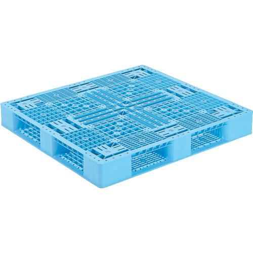 ■サンコー プラスチックパレット 813008 D4-1112-2青〔品番:SKD411122BL〕【1982024:0】[送料別途見積り][法人・事業所限定][外直送][店頭受取不可]｜ホームセンターバロー　店