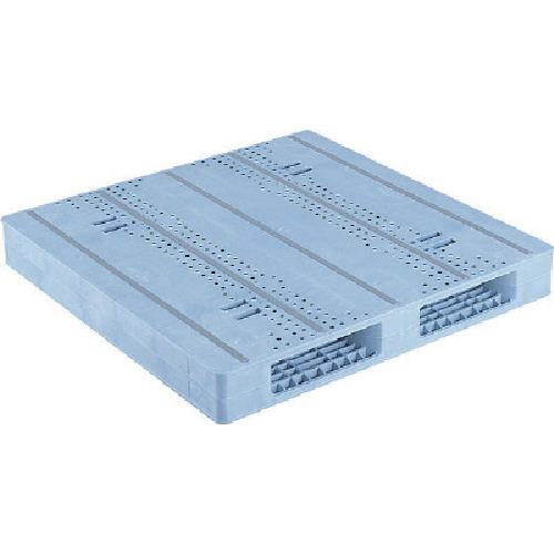 ■サンコー プラスチックパレット 812138 R2-1111F-6 青〔品番:R21111F6〕【1982112:0】[送料別途見積り][法人・事業所限定][外直送][店頭受取不可] 44,000円