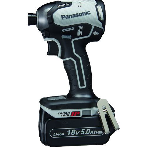 ■Panasonic デュアル インパクトドライバー 18V 5.0Ahセット グレー〔品番:EZ76A1LJ2GH〕【2004667:0】[店頭受取不可]