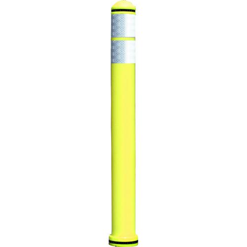 ■積水 ウレタン樹脂弾性車止めDK-7 イエロー 固定式〔品番:DK7DSY80〕【2007438:0】[送料別途見積り][法人・事業所限定][直送][店頭受取不可]｜ホームセンターバロー　店 14,936円