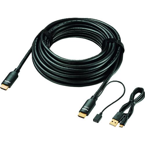 ■SANWA HDMIアクティブケーブル(4K/60Hz対応) 15m〔品番:KMHD20APR150L〕【2024472:0】[法人・事業所限定][直送元][店頭受取不可]