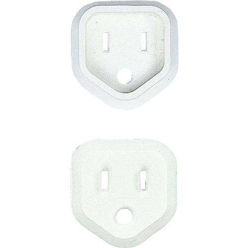 ■SANWA プラグ安全カバー〔品番:TAPPSC3N100〕【2030945:0】[法人・事業所限定][直送元][店頭受取不可]｜ホームセンターバロー　店