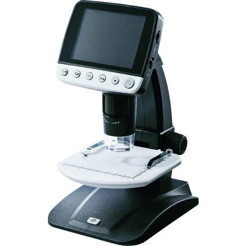 ■SANWA デジタル顕微鏡〔品番:LPE06BK〕【2032579:0】[法人・事業所限定][外直送元][店頭受取不可]