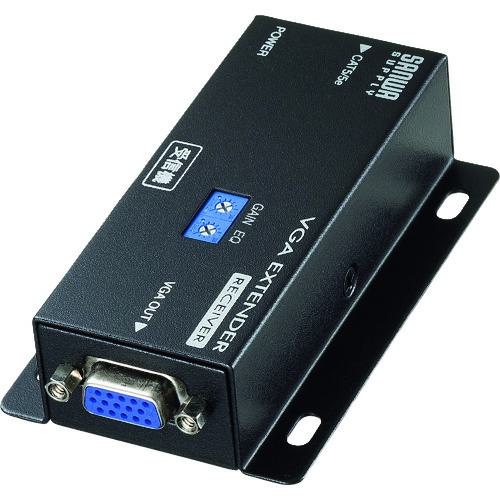 ■SANWA ディスプレイエクステンダー(受信機)〔品番:VGAEXRN〕【2033338:0】[法人・事業所限定][外直送元][店頭受取不可]