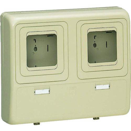 ■未来 電力量計ボックス(ベージュ)〔品番:WP3WJ〕【2038235:0】[送料別途見積り][掲外取寄][店頭受取不可]｜ホームセンターバロー　店