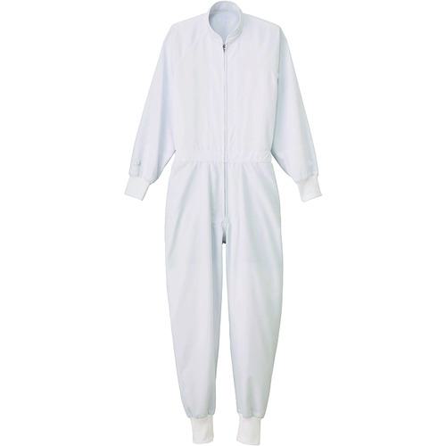 ■サンペックス 男女兼用ツナギ ホワイト〔品番:CD6194L〕【2038731:0】[店頭受取不可]