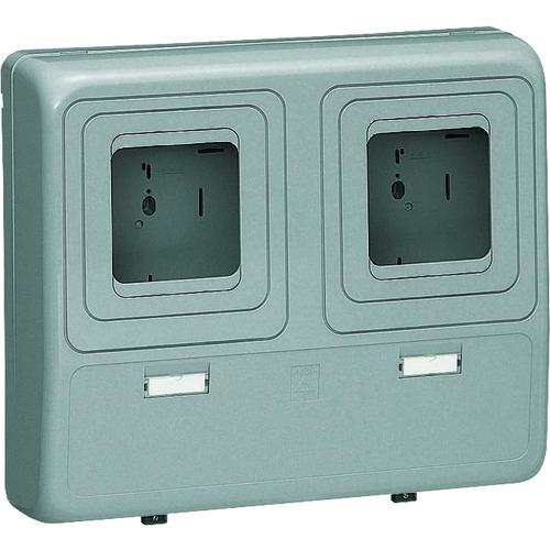 ■未来 電力量計ボックス(グレー)〔品番:WP3WG〕【2039779:0】[送料別途見積り][掲外取寄][店頭受取不可]｜ホームセンターバロー　店
