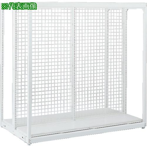 ■タテヤマアドバンス 陳列機器 KZG両面ネットタイプ本体 間口1800&times;900&times;2100mm〔品番:SX3487WH〕【2040630:0】[法人・事業所限定][直送元][店頭受取不可]｜ホームセンターバロー　店