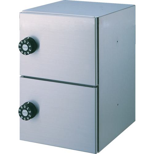 ■DAIKEN パーソナルボックス 奥行240 2段タイプ〔品番:PLB2402D〕【2053407:0】[送料別途見積り][法人・事業所限定][外直送][店頭受取不可]