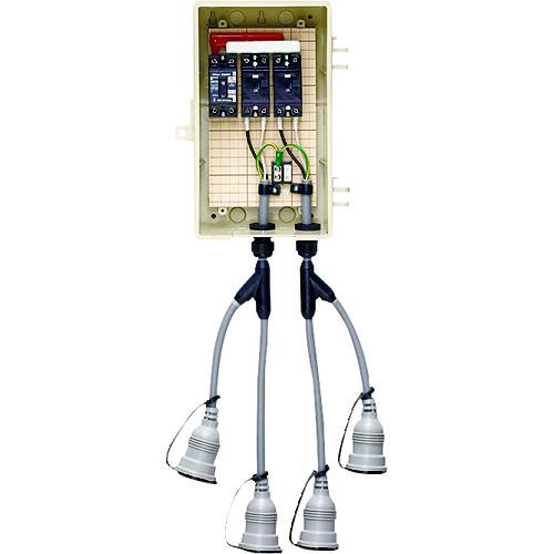 ■未来 屋外電力用仮設ボックス〔品番:2A2BW〕【2054024:0】[送料別途見積り][掲外取寄][店頭受取不可]｜ホームセンターバロー　店