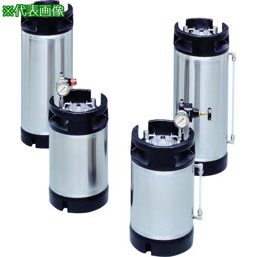 ■ユニコントロールズ ステンレス圧力容器 18L 液面計付〔品番:TK18SRLG〕【2058945:0】[送料別途見積り][法人・事業所限定][外直送][店頭受取不可]