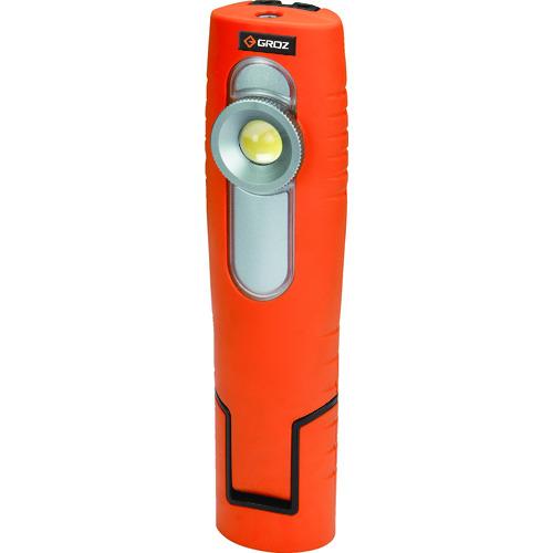 ■GROZ 【売切廃番】充電式LEDインスペクションライト 10W COB 1000Lm〔品番:LED375〕【2064809:0】[店頭受取不可]