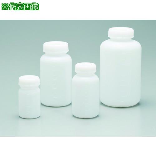 ■サンプラ バイオプラ PE広口ボトル 500ml(100個入)〔品番:30806C〕【2071098:0】[送料別途見積り][店頭受取不可]