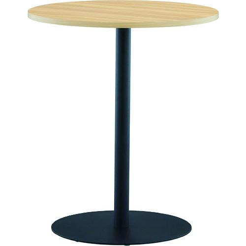 ■TRUSCO リフレッシュテーブル 600Φ高さ700mm〔品番:TRT60NABK〕【2074347:0】[店頭受取不可]