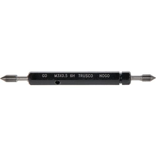 ■TRUSCO ねじ用限界ゲージ プラグ 6H M3×0.5〔品番:TGGPIP6HM3X0.5〕【2077236:0】[店頭受取不可]