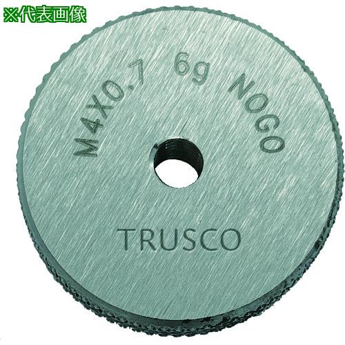 ■TRUSCO ねじ用リングゲージ 止まり 6g M6×1.0〔品番:TRNGO6GM6X1.0〕【2077269:0】[店頭受取不可]