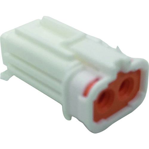 ■ミネベアコネクト 防水コネクタ F端子用ハウジング(500個入)〔品番:CE01A602N003〕【2082140:0】[送料別途見積り][法人・事業所限定][店頭受取不可]
