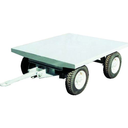 ■ダンディ 産業用多両連結トレーラー ターンテーブル式片牽引型(内輪差有り)1500kg〔品番:TS015AT〕【2082559:0】[送料別途見積り][法人・事業所限定][直送][店頭受取不可]