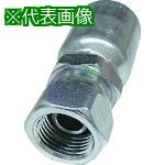 ■Parker 油圧ホース用コネクター オスシートスイベル金具 60度コーン A寸法82mm〔品番:1GU431212〕【2082759:0】[直送DS][店頭受取不可]