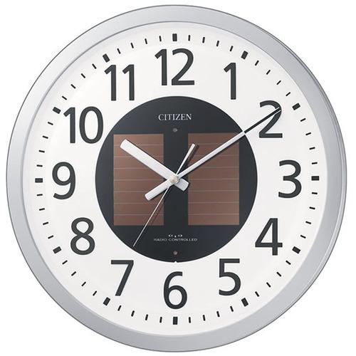 ■NAIKI 電波掛時計 (プログラムカレンダー付)〔品番:4MY815019〕【2088516:0】[送料別途見積り][法人・事業所限定][外直送][店頭受取不可]