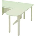 ■PLUS 661037)サイドテーブル LA-7DT-ST L/L〔品番:LA7DTSTLL〕【2092040:0】[送料別途見積り][法人・事業所限定][外直送][店頭受取不可]