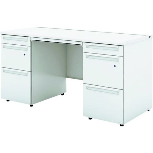 ■PLUS 779653)US 両袖机UR-146D-33 WS/W4〔品番:UR146D33WSW4〕【2092610:0】[送料別途見積り][法人・事業所限定][外直送][店頭受取不可]｜ホームセンターバロー　店