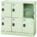 ■PLUS 71080)多人数用ロッカー KL-L32N LGY〔品番:KLL32NLGY〕【2093591:0】[送料別途見積り][法人・事業所限定][外直送][店頭受取不可]｜ホームセンターバロー　店
