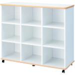 ■PLUS 617398)E5 オープン収納3列3段 OE-105PC-T WH〔品番:OE105PCTWH〕【2098476:0】[送料別途見積り][法人・事業所限定][外直送][店頭受取不可]｜ホームセンターバロー　店