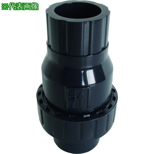 ■エスロン ボールチャッキ 本体材質PVC シール材質FKM TS 100A〔品番:BC1HSVE〕【2099546:0】[送料別途見積り][法人・事業所限定][外直送][店頭受取不可]