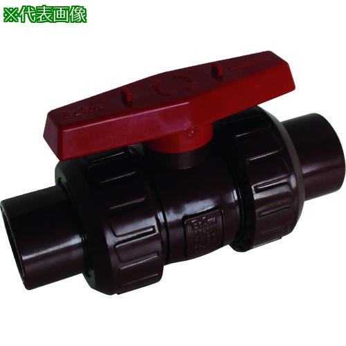 ■エスロン ボールバルブ禁油 本体材質HT(CPVC) シール材質FKM TS 40A〔品番:BT40SXW〕【2099632:0】[送料別途見積り][法人・事業所限定][外直送][店頭受取不可]