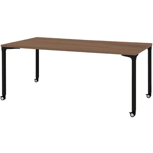 ■PLUS 679338)ロンナ会議テーブル NN-1809PKR PW/BK〔品番:NN1809PKRPWBK〕【2100145:0】[送料別途見積り][法人・事業所限定][外直送][店頭受取不可]