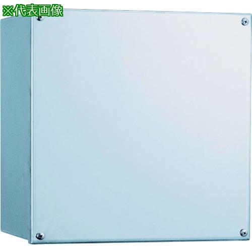 ■Nito ステンレス防水形プルボックス 200X200X100S 1個入り〔品番:200X200X100S〕【2100674:0】[法人・事業所限定][直送元][店頭受取不可]