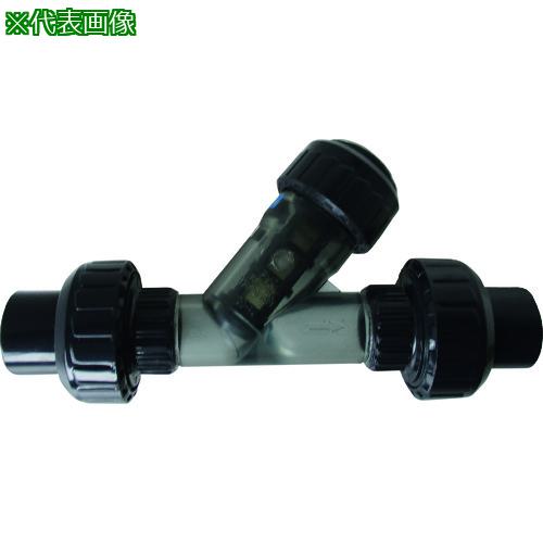 ■エスロン ストレーナ 本体材質PVC シール材質FKM ユニオンTS 32A〔品番:SS32TUV〕【2101222:0】[送料別途見積り][法人・事業所限定][外直送][店頭受取不可]