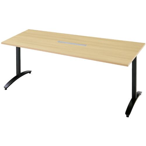 ■PLUS 679396)ロンナ会議テーブル NN-1809TADH LW/BK〔品番:NN1809TADHLWBK〕【2101712:0】[送料別途見積り][法人・事業所限定][外直送][店頭受取不可]