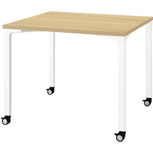 ■PLUS 679357)ロンナ会議テーブル NN-0909PKS LW/W4〔品番:NN0909PKSLWW4〕【2101733:0】[送料別途見積り][法人・事業所限定][外直送][店頭受取不可]